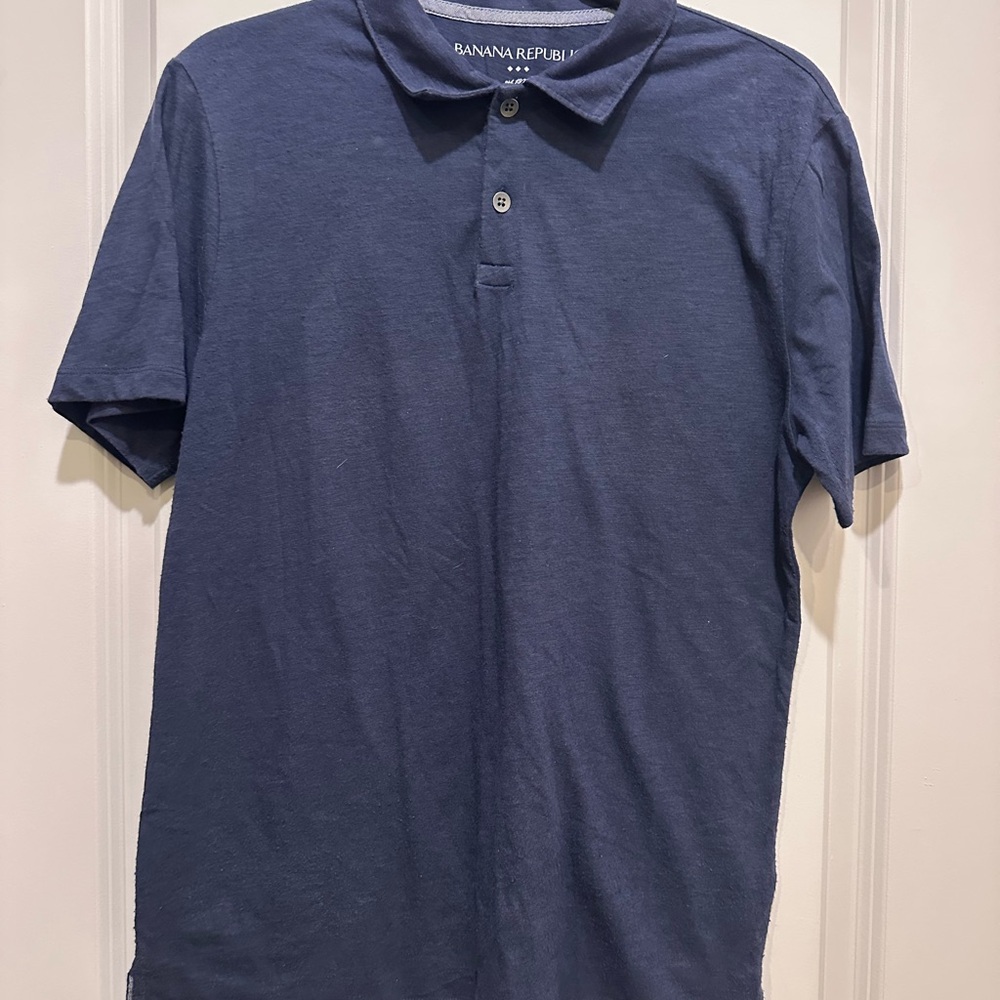Banana Republic Men's Polo in Navy